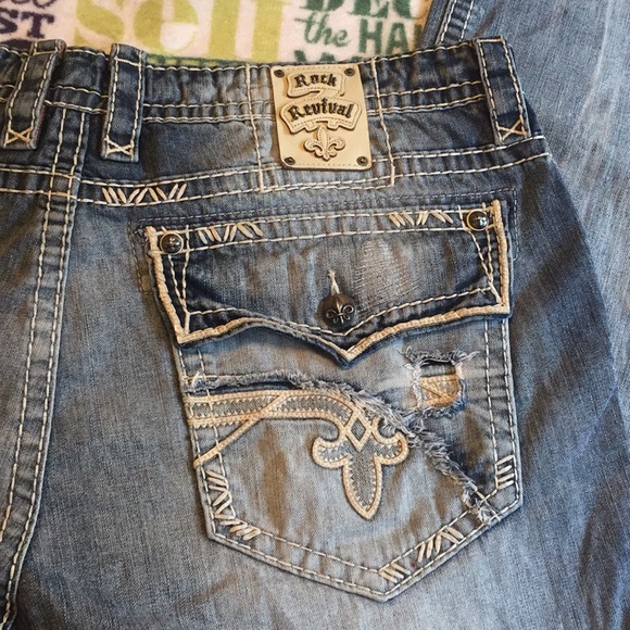 rock revival mens jeans size 44